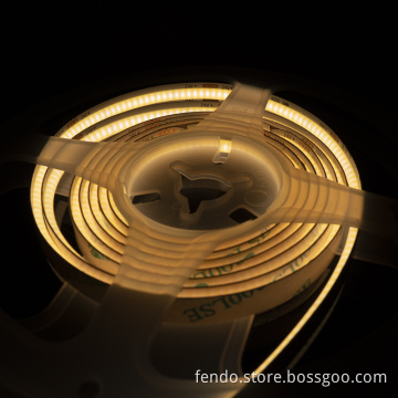 4mm Slim DC 5V 12V 24V 480 LEDs COB Strip LED Lights for Decor